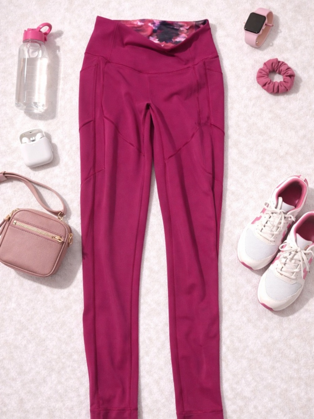 lululemon athletica Deep Magenta High-Waist Leggings